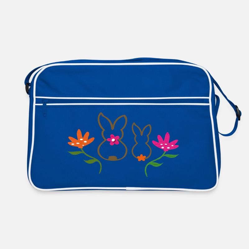 frohe Ostern Retro Tasche