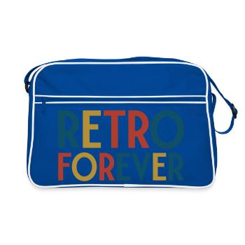 Retro forever - Sac Retro - bleu/blanc - Devant