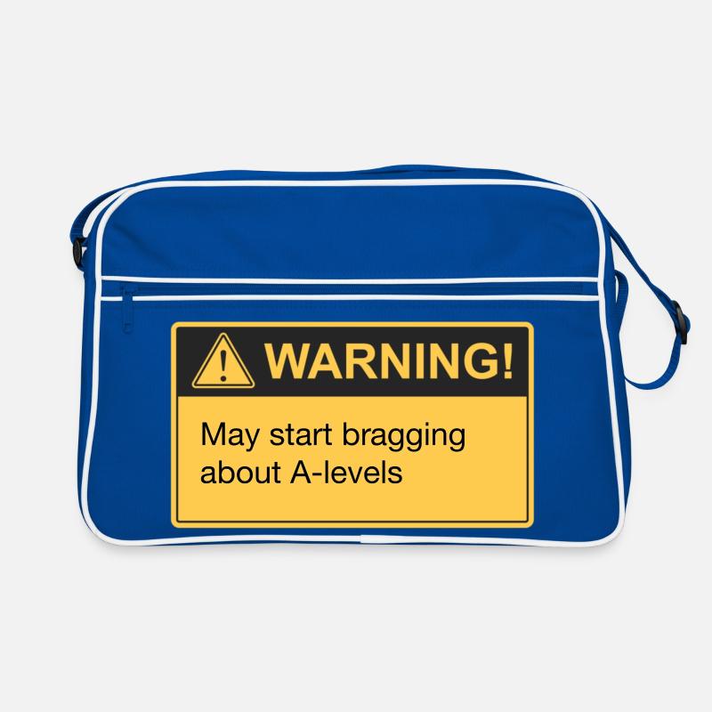 Bragging A level results Retro Bag