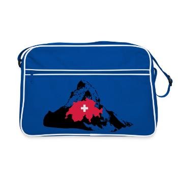 Matterhorn Switerland - Retro Bag - blue/white - Front