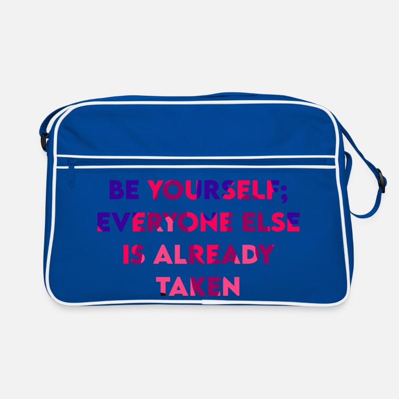 be yourself Retro Bag