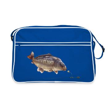 Conception du gréement de pêche Mirror Carp Chod - Sac Retro - bleu/blanc - Devant