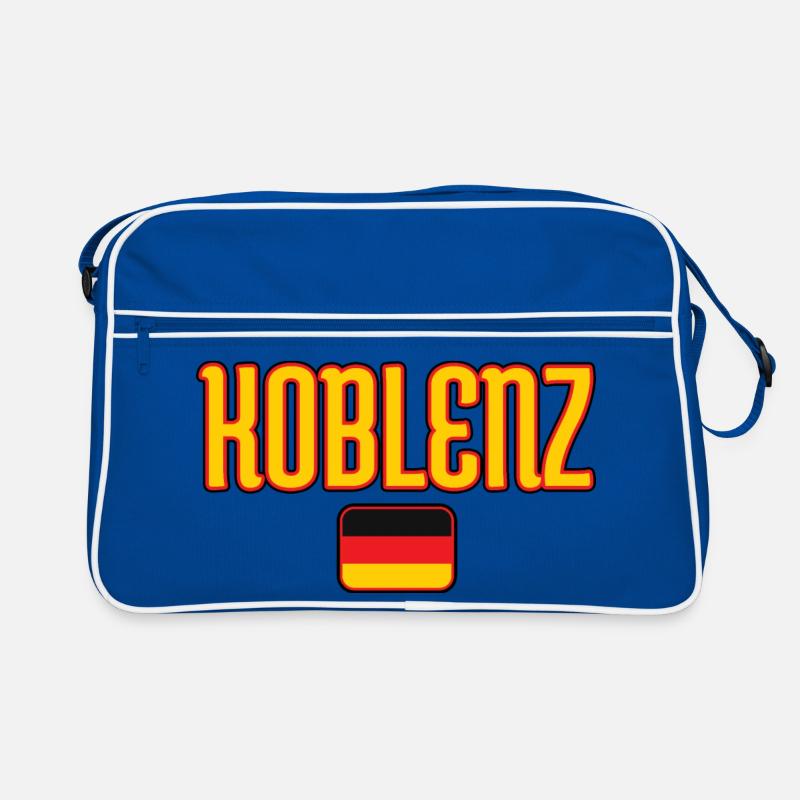 Coblence Allemagne Drapeau Design Sac Retro