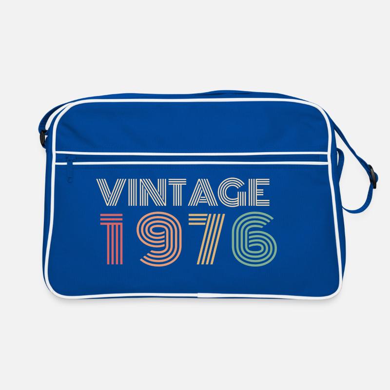 Neon Retro 80 Years Octogenarian Birthday 1946 Retro Bag