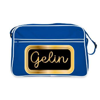 TÜRKIYE TURQUIE MARIAGE MARIÉE TURQUE GELIN - Sac Retro - bleu/blanc - Devant