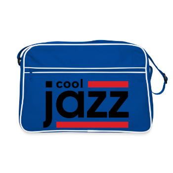 Jazz cool - Sac Retro - bleu/blanc - Devant