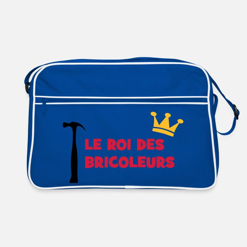 Der König der Heimwerker Retro Tasche