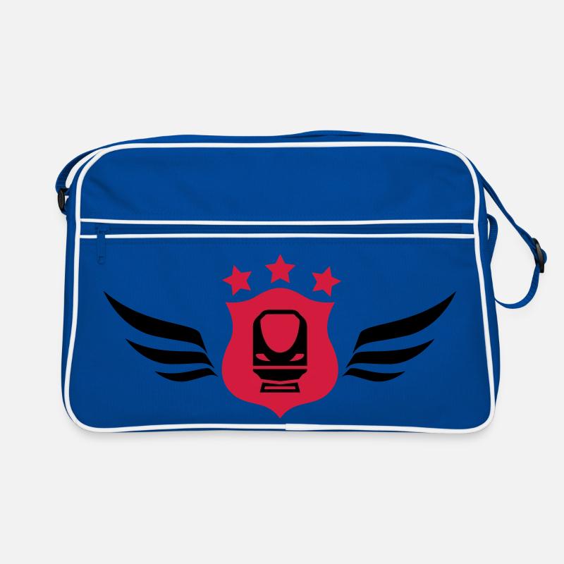 Railway Railwayman Cheminot Train Eisenbahn Retro Bag
