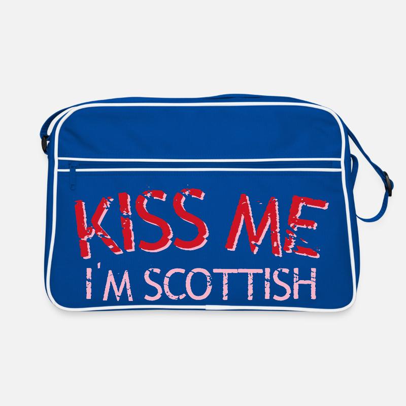 Embrasse-moi, je suis écossais Sac Retro