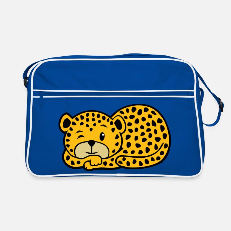 Sleeping Leopard Retro Bag