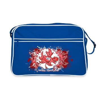 Canada Amour - Sac Retro - bleu/blanc - Devant