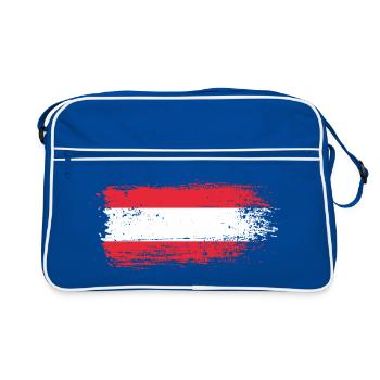 Drapeau autrichien - Sac Retro - bleu/blanc - Devant