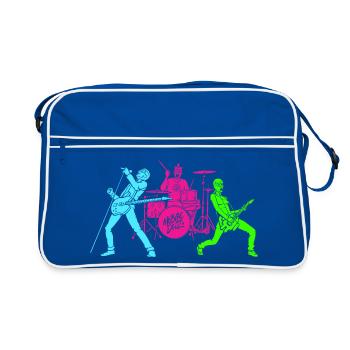 Mobile Devz Band - band of Developers - Retro Bag - blue/white - Front