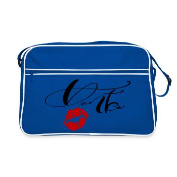 Merci - Sac Retro - bleu/blanc - Devant