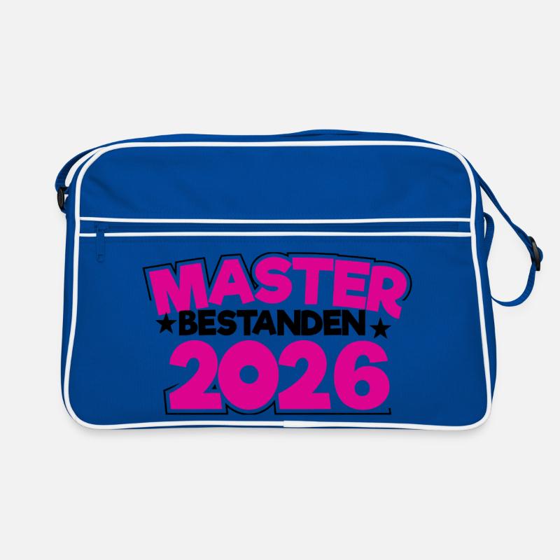 Master 2026 Diplôme Sac Retro
