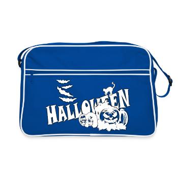 Halloween - Sac Retro - bleu/blanc - Devant