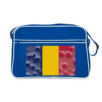 Gift for Chad - Retro Bag - blue/white - Front