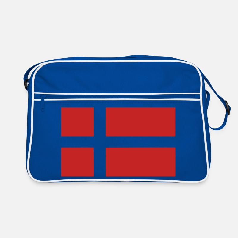 Drapeau du Danemark Sac Retro
