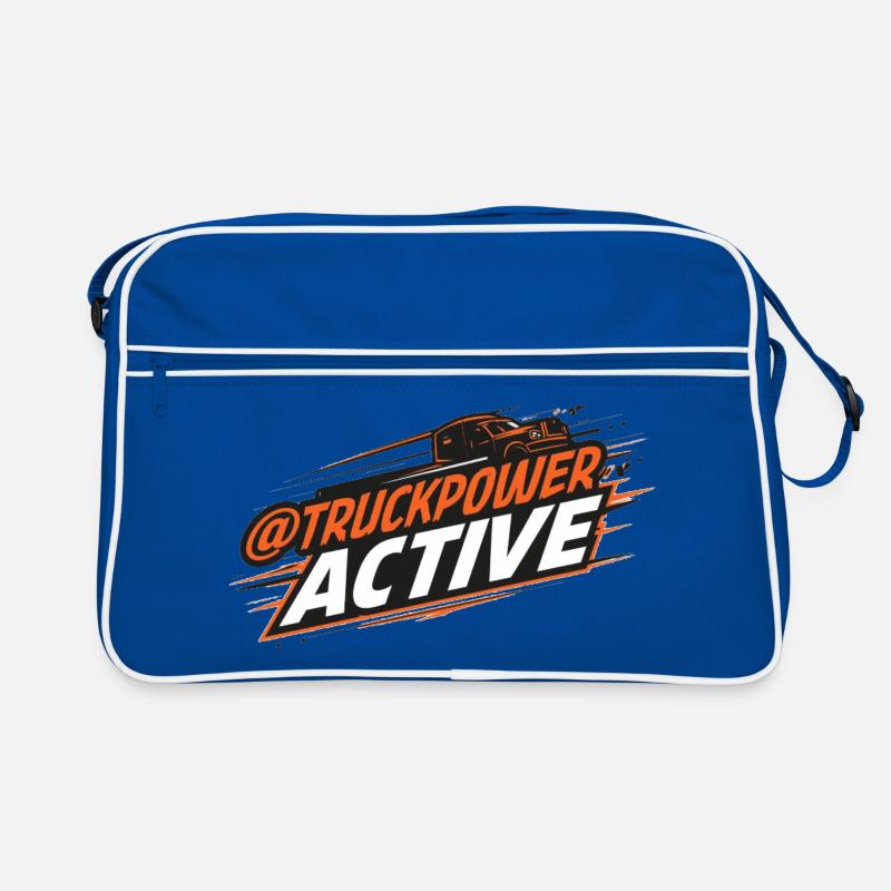 Logo de conduite active TruckPower Sac Retro