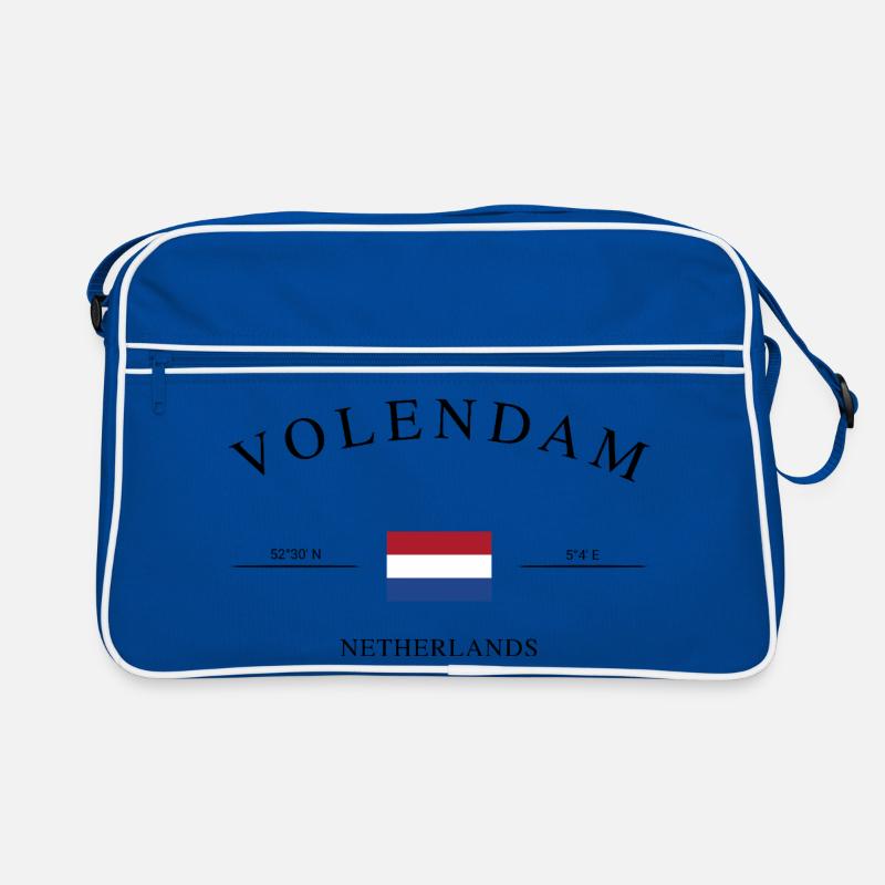 Volendam Netherlands – Holiday Souvenir & Gift Retro Bag