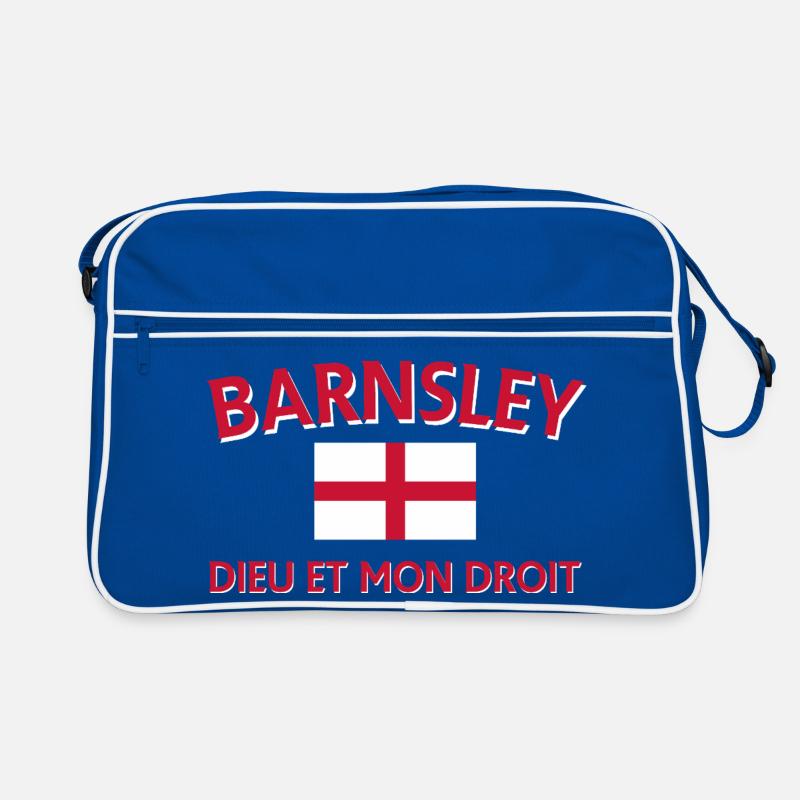 Drapeau Barnsley Devise Design Sac Retro