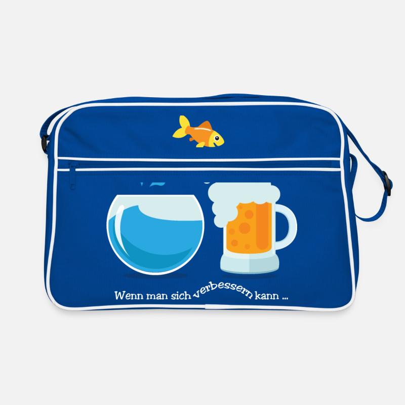 Poisson rouge (Édition Il-Meilleur) Sac Retro
