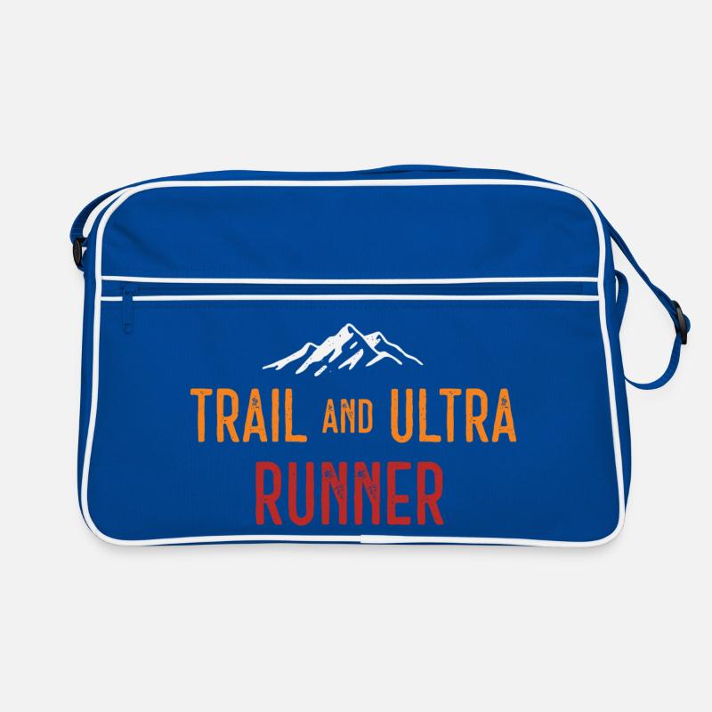 Trail et Ultra Runner - Sac Retro - bleu/blanc