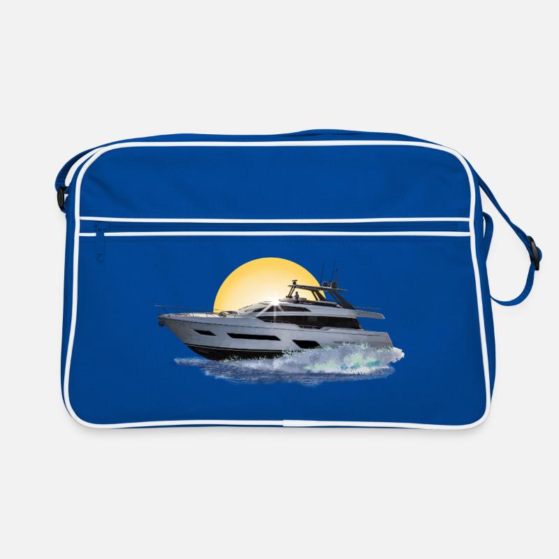 Motorboot Retro Tasche