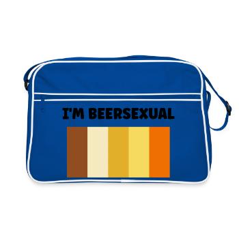 Bearsexual Solar Earth Palette - Retro Bag - blue/white - Front