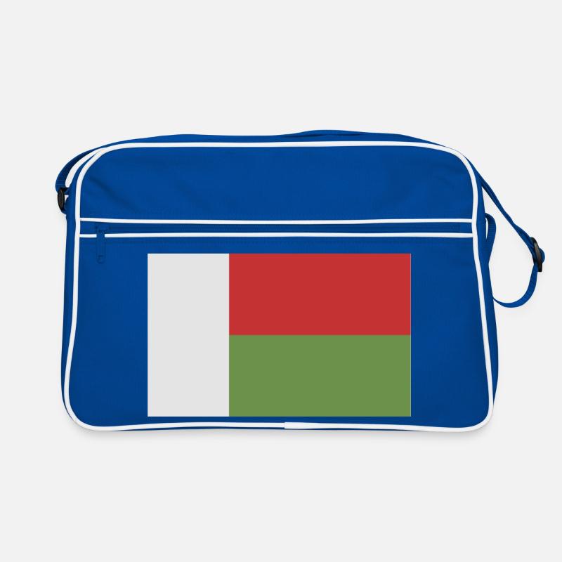 Madagascar flag Retro Bag