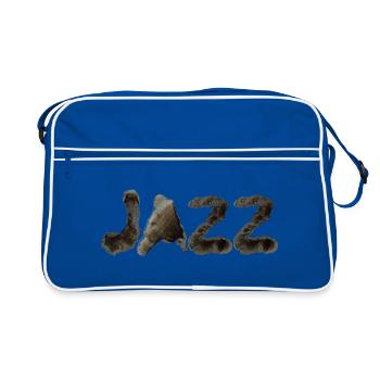 Jazz - Sac Retro - bleu/blanc - Devant