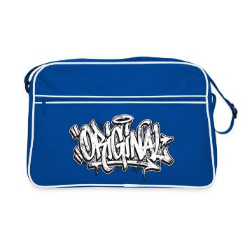 Original Graffiti - Sac Retro - bleu/blanc - Devant