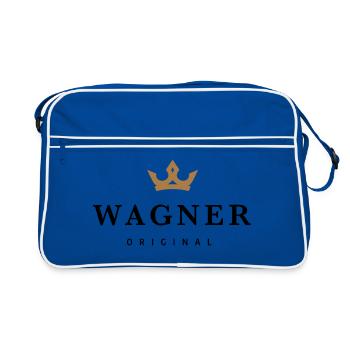 Wainwright - Retro Bag - blue/white - Front
