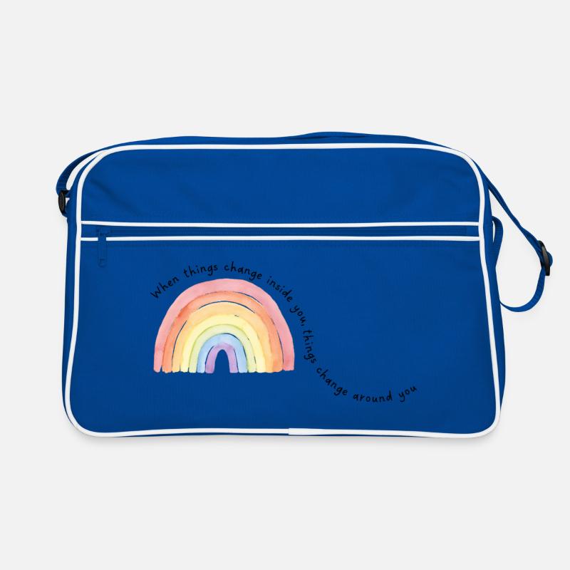When things change inside you,.... Retro Tasche