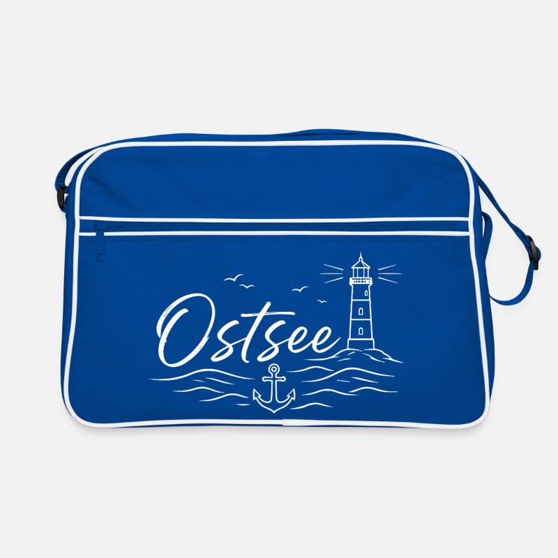 Ostsee Retro Tasche