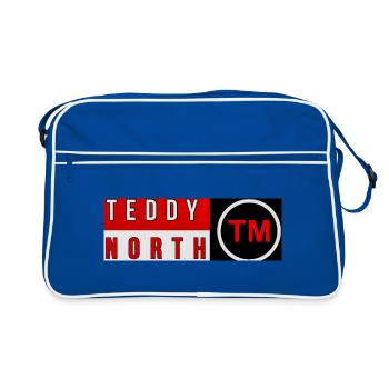 Teddy North Brand Logo - Retro Bag - blue/white - Front