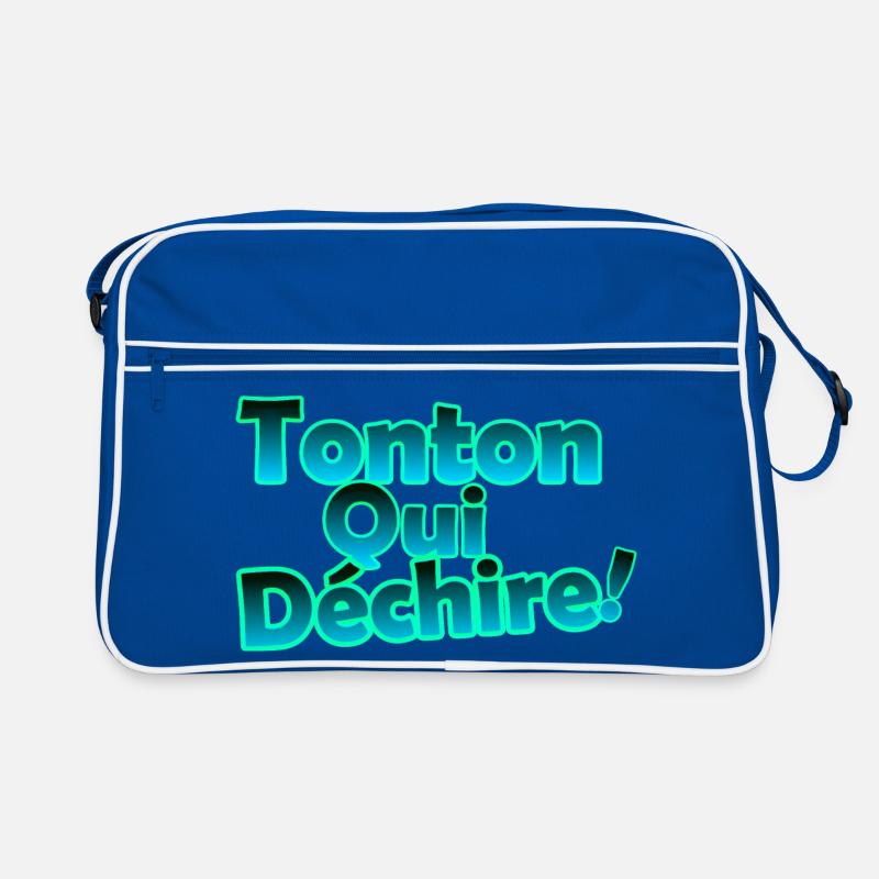 Tonton qui déchire Sac Retro