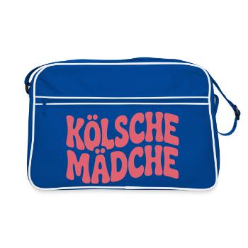 Cologne Filles Carnaval Cologne Filles - Sac Retro - bleu/blanc - Devant