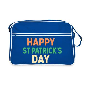 Joyeux Saint-Patrick - Sac Retro - bleu/blanc - Devant