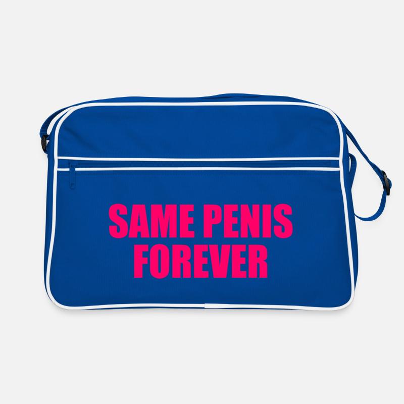 Same penis forever Retro Tasche