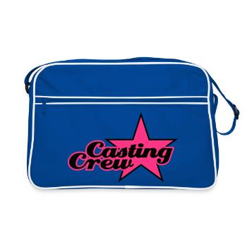 Casting Crew | Star | Stern - Sac Retro - bleu/blanc - Devant