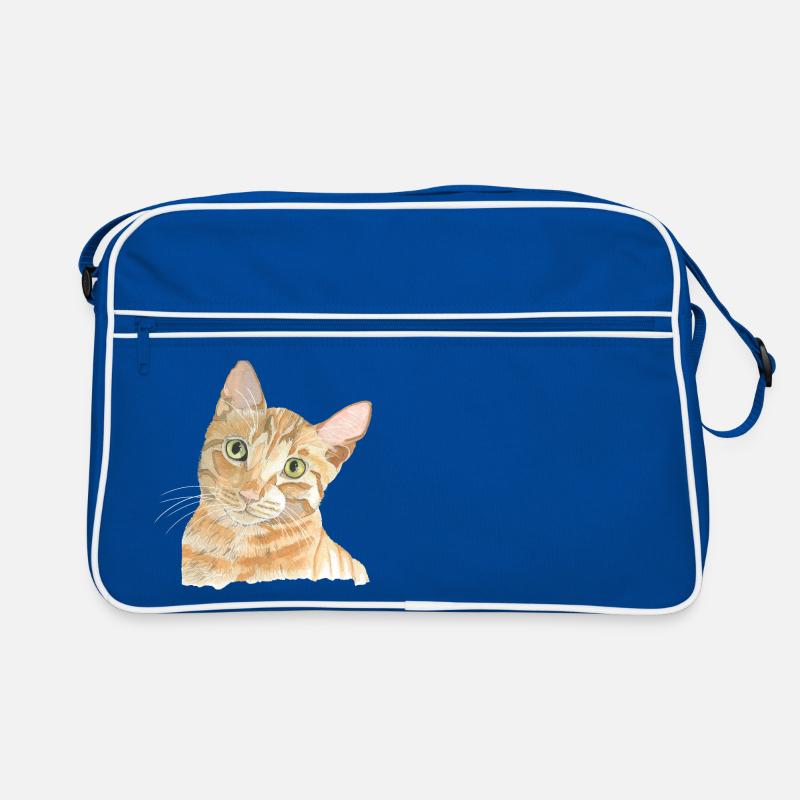 red cat Retro Bag