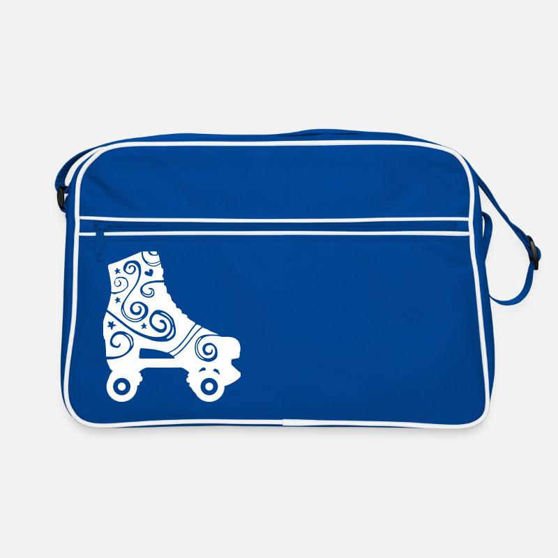skates decorated 1c 2 / rollerskates Sac Retro