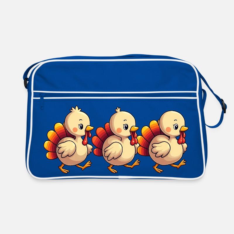 Bébé dinde de Thanksgiving Sac Retro