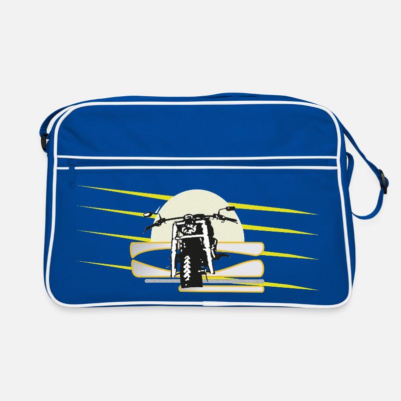 Motorrad Chopper Retro Tasche