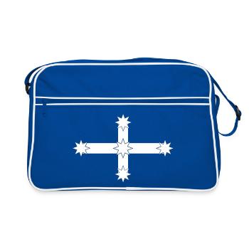 Drapeau australien Eureka - Sac Retro - bleu/blanc - Devant