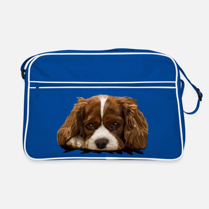 Spaniel Retro Tasche