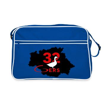 Gers 32 - Sac Retro - bleu/blanc - Devant