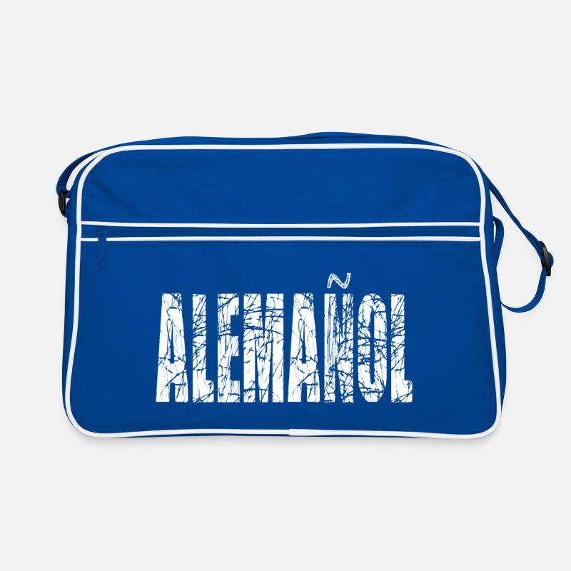 Deutsch-Spanier Spanisch deutsch-spanisch Geschenk Retro Tasche