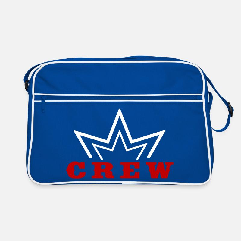 Crew Crown Design Style Team Design Sac Retro
